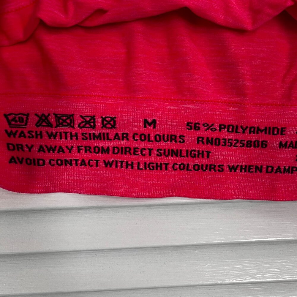 Sweaty Betty Hot Pink 3/4 Sleeve Top - Picture 3 of 4
